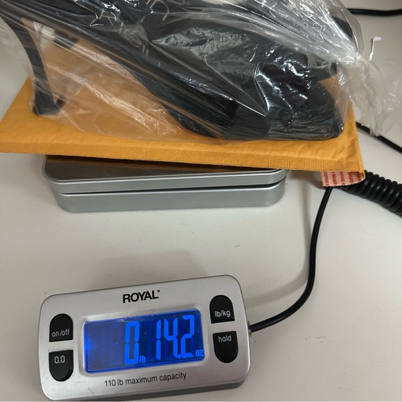 CALVIN KLEIN 9M Black Padded Goring Byrona Square Toe Sculpted Heel Slip On NWOT - Picture 11 of 11